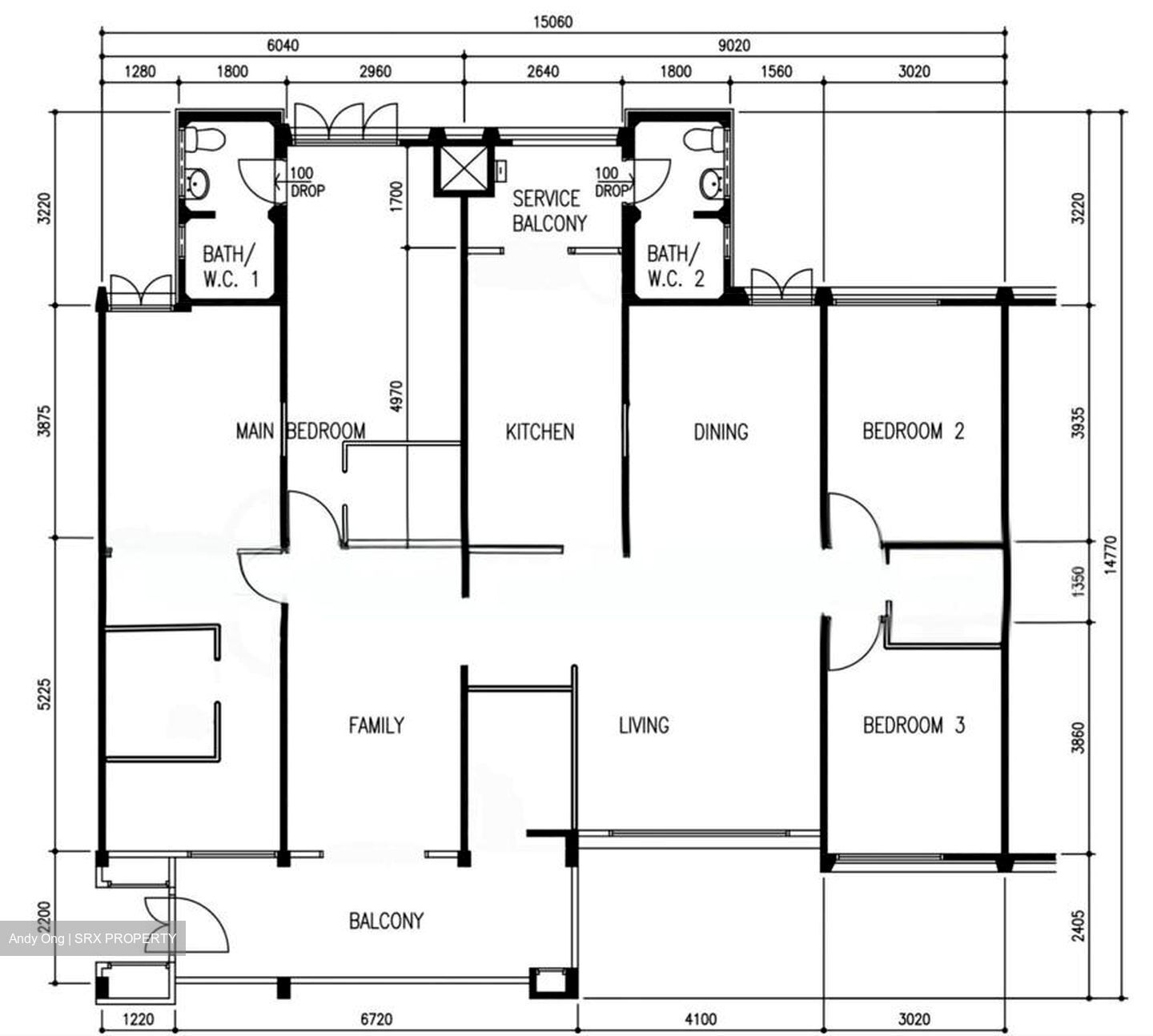 Blk 411 Woodlands Street 41 (Woodlands), HDB Executive #563179441